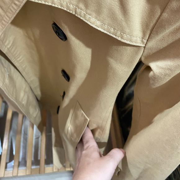 Kakokara Cotton Trench Coat. - Picture 9 of 10